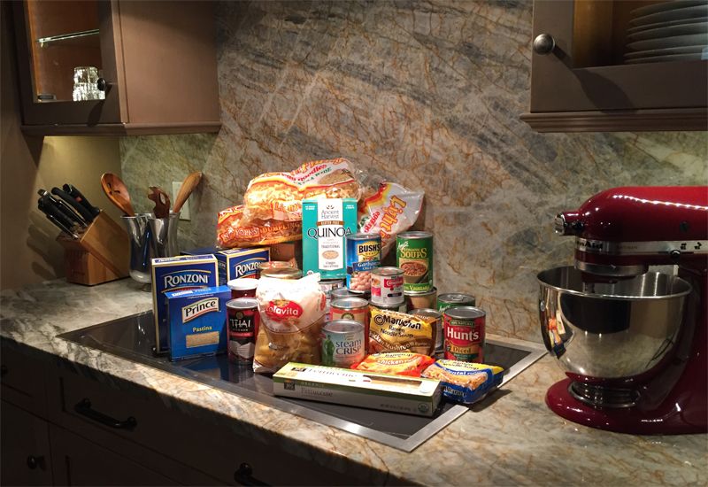 Support local food pantries with this kitchen idea Support local food pantries with this kitchen idea