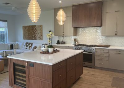 Palm Beach Lakefront Kitchen With Golf Course Views 
