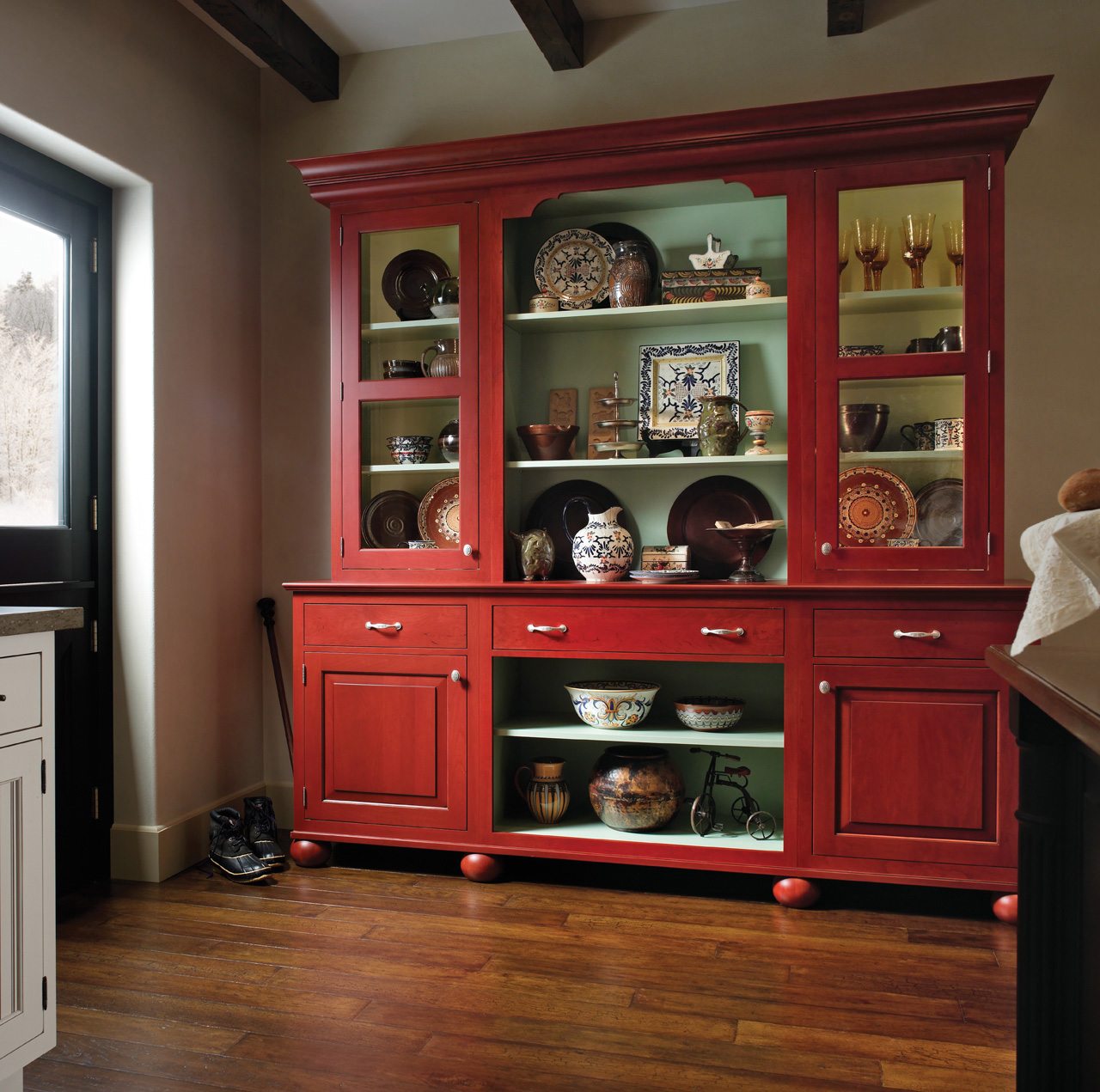 European Country Kitchen Shelf European Country Kitchen Shelf